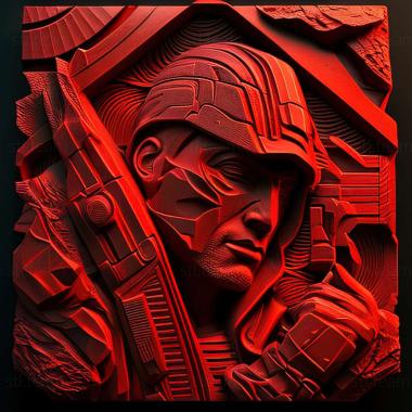 3D model Red Faction game (STL)